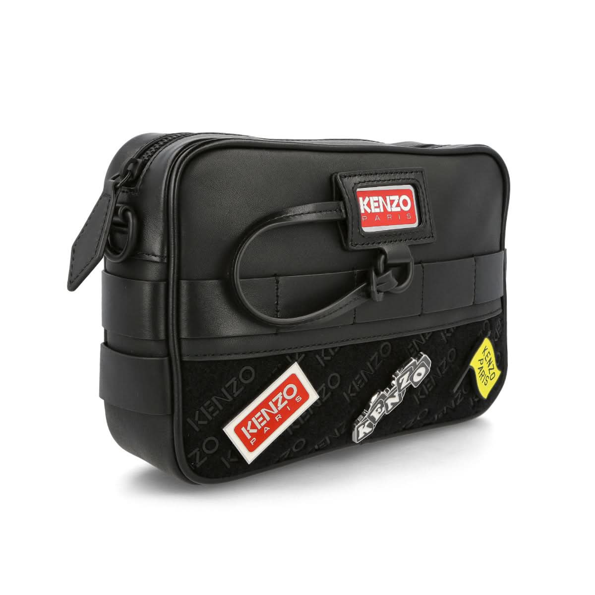 KENZO Large Crossbody Bag Black Detail view 4 | Gate