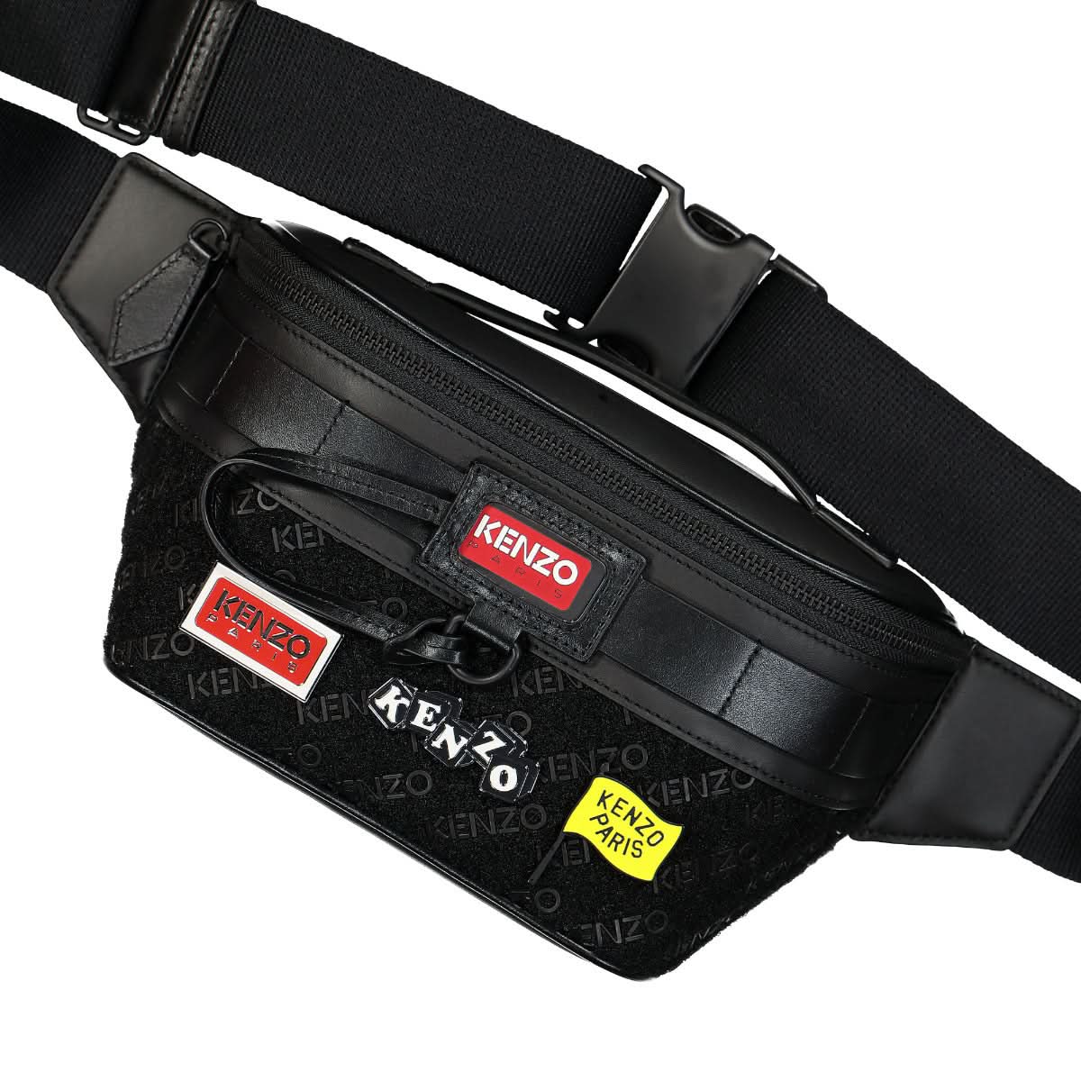 KENZO Belt Bag Black Detail view 3 | Gate