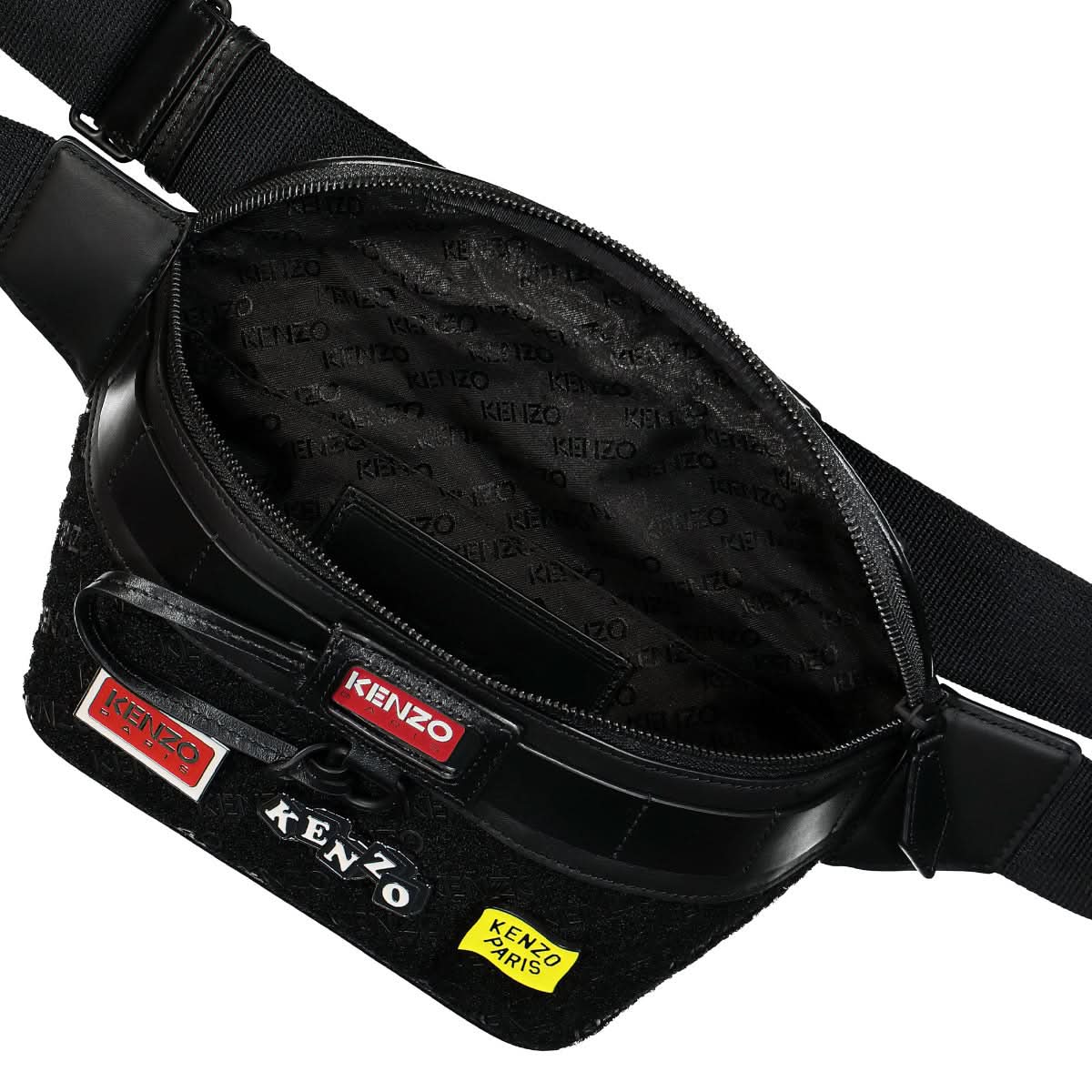 KENZO Belt Bag Black Detail view 5 | Gate