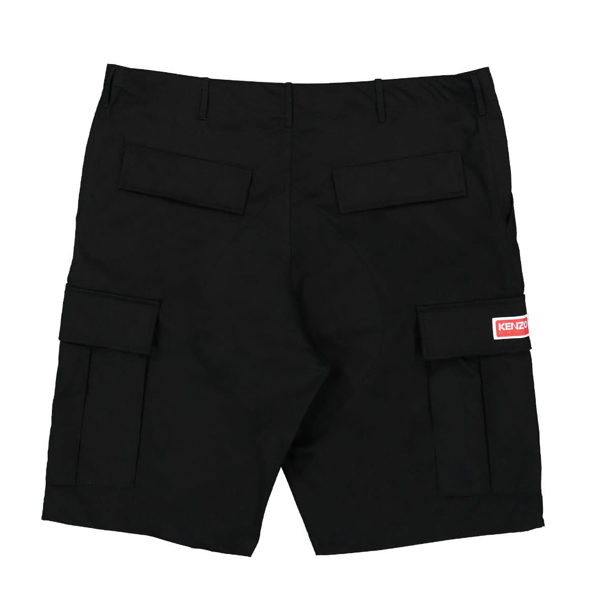KENZO Cargo Shorts Black Detail view 2 | Gate