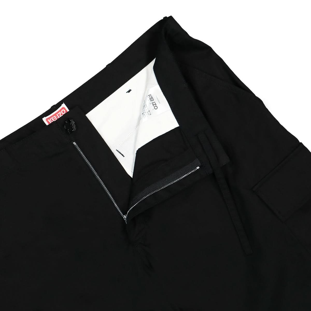 KENZO Cargo Shorts Black Detail view 4 | Gate