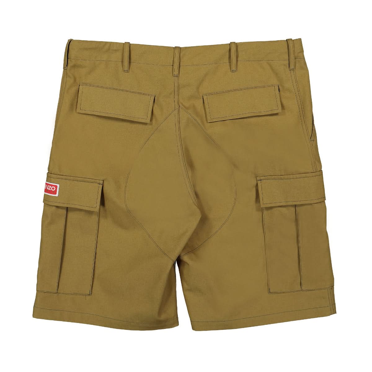 KENZO Cargo Shorts Brown Detail view 2 | Gate