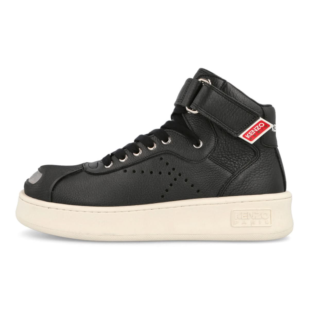 KENZO Hoops High Top Sneaker Black Sneaker Detail view 1 | Gate