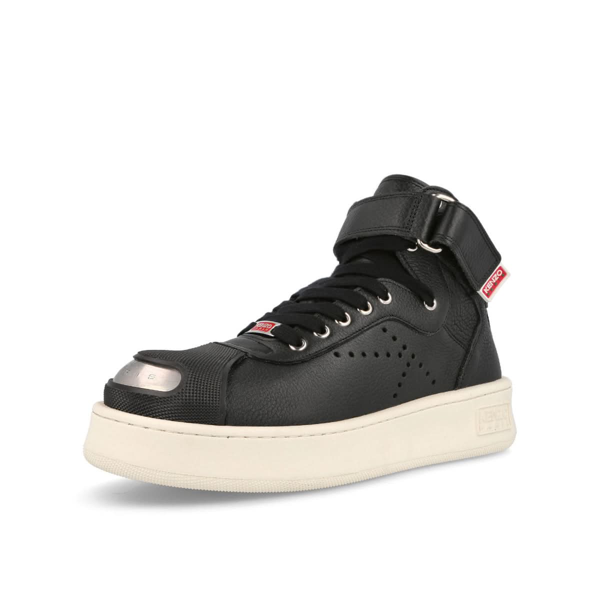KENZO Hoops High Top Sneaker Black Sneaker Detail view 4 | Gate