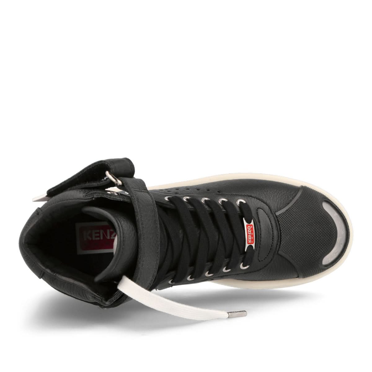 KENZO Hoops High Top Sneaker Black Sneaker Detail view 5 | Gate