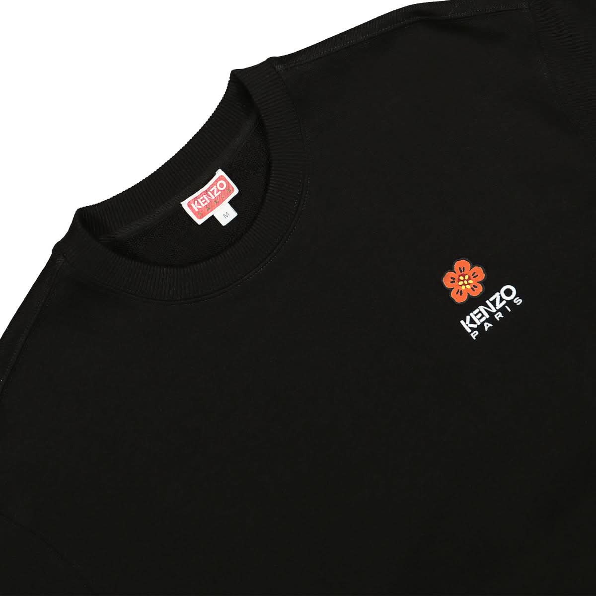 KENZO Boke Crest Classic Sweatshirt Black Detail view 3 | Gate
