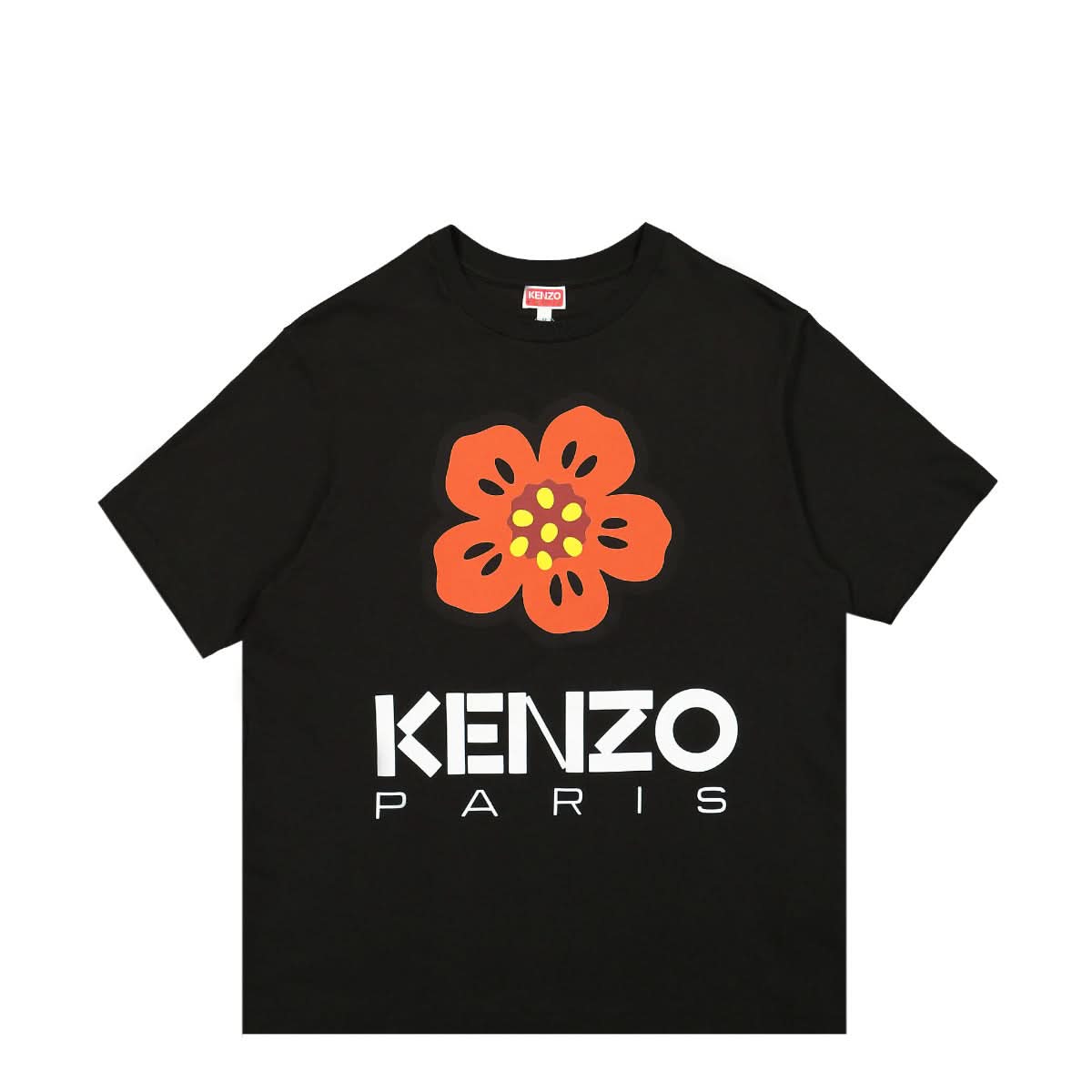 KENZO Boke Flower T-Shirt Black Detail view 1 | Gate