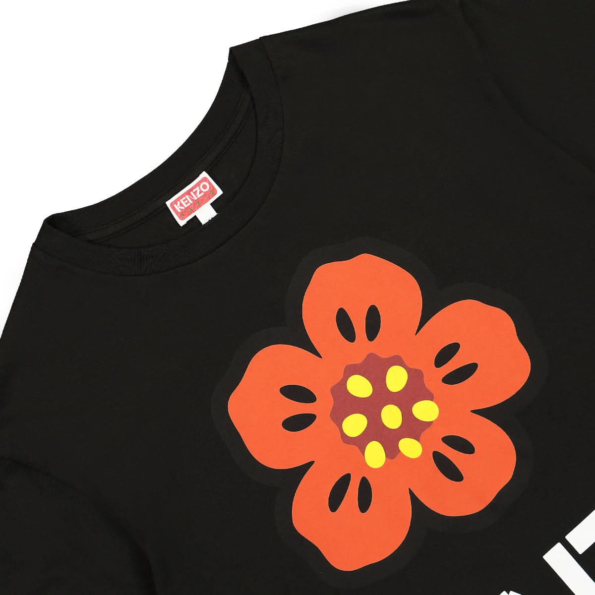 KENZO Boke Flower T-Shirt Black Detail view 3 | Gate