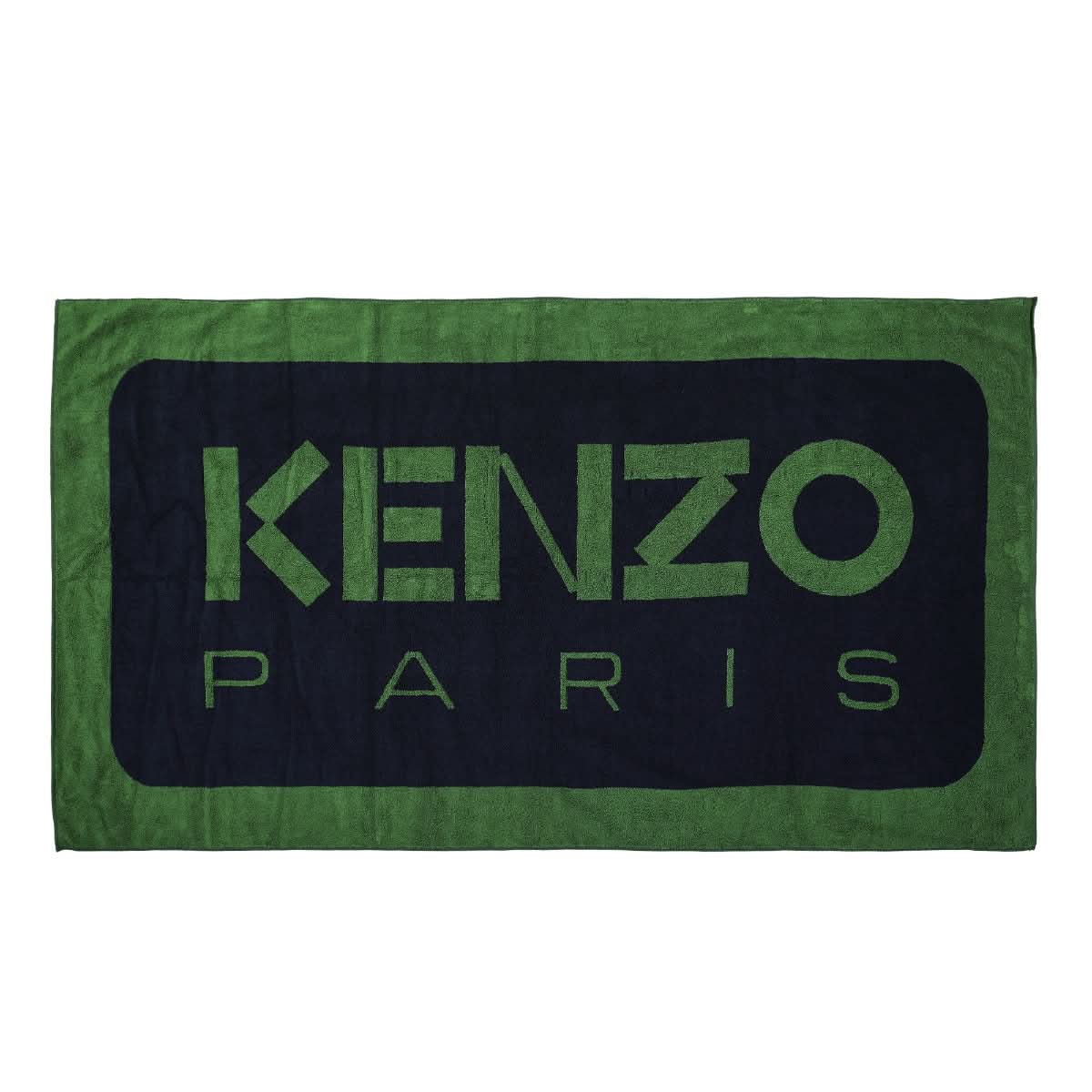 KENZO Paris Beach Towel Green,Blue Detail view 2 | Gate