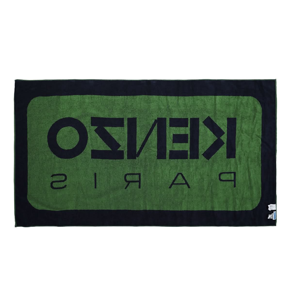 KENZO Paris Beach Towel Green,Blue Detail view 4 | Gate
