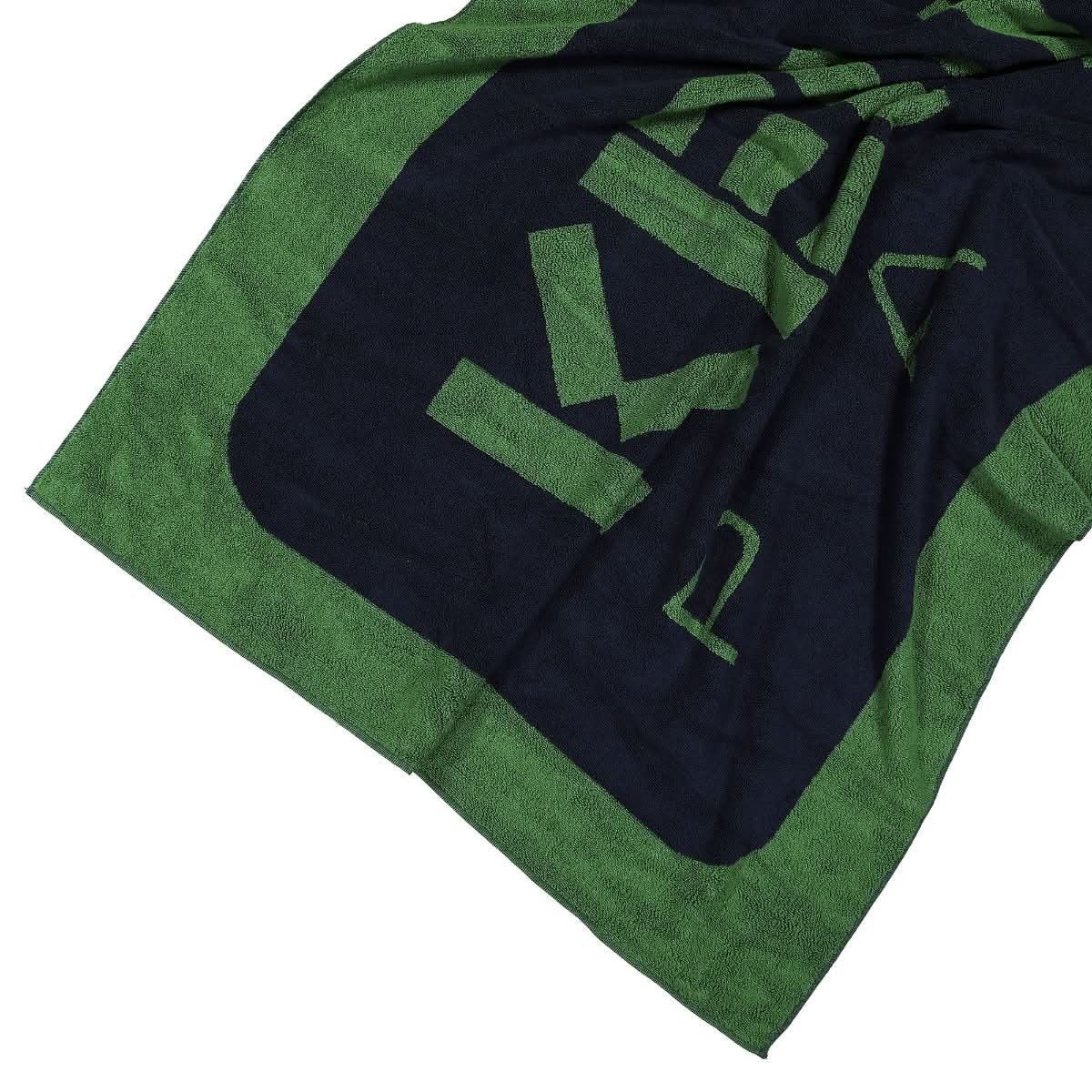KENZO Paris Beach Towel Green,Blue Detail view 5 | Gate