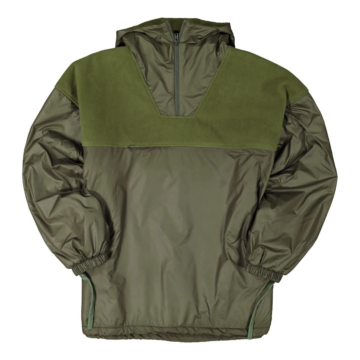 paria /FARZANEH Army Fleece Pullover Green Detail view 1 | Gate