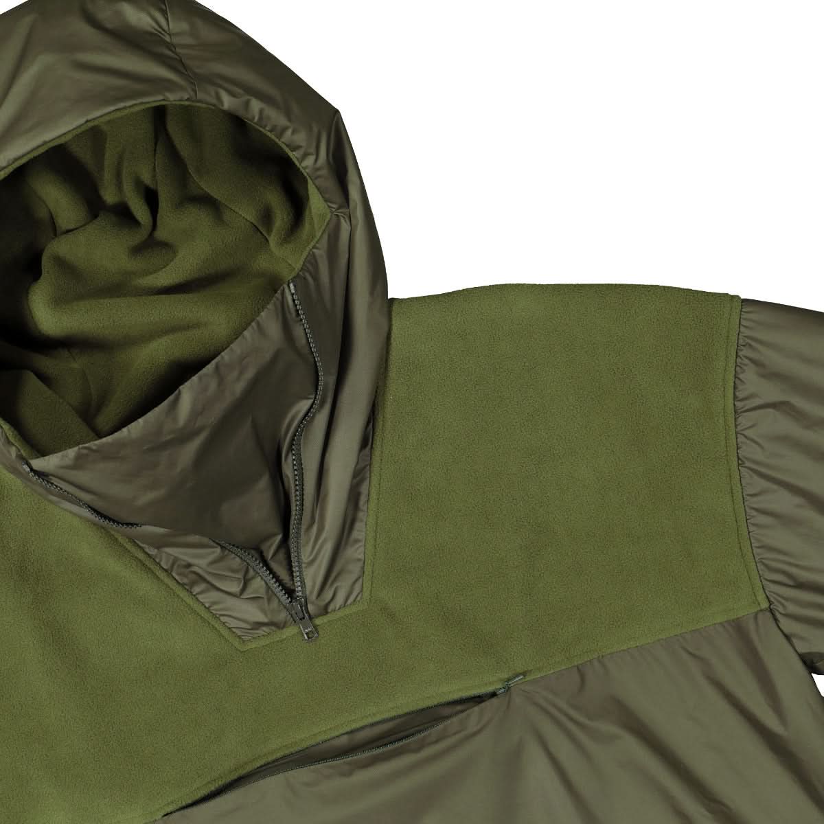 paria /FARZANEH Army Fleece Pullover Green Detail view 3 | Gate