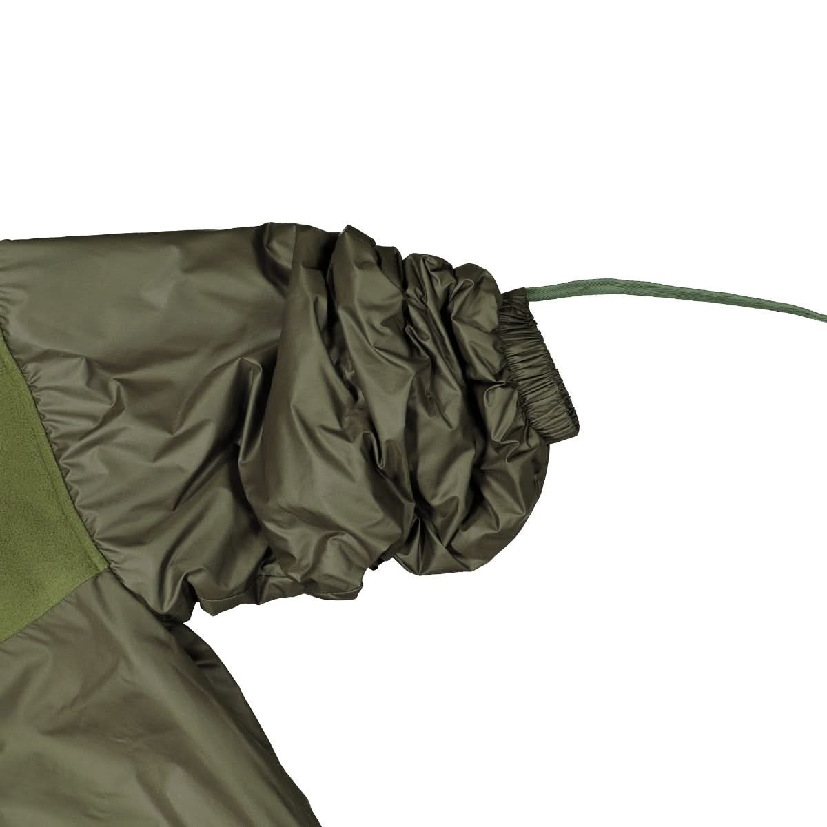 paria /FARZANEH Army Fleece Pullover Green Detail view 5 | Gate
