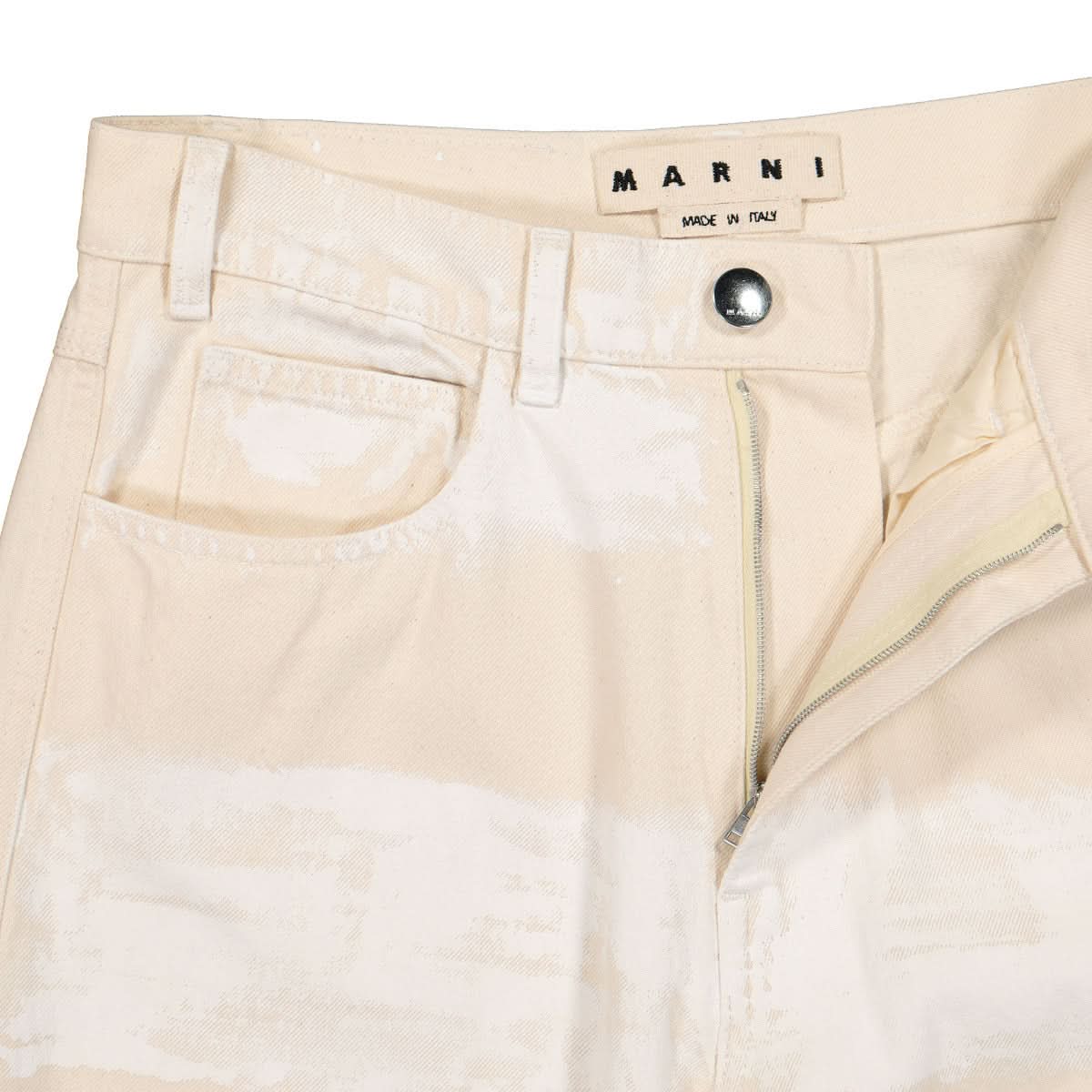 Marni Trousers Beige Detail view 4 | Gate