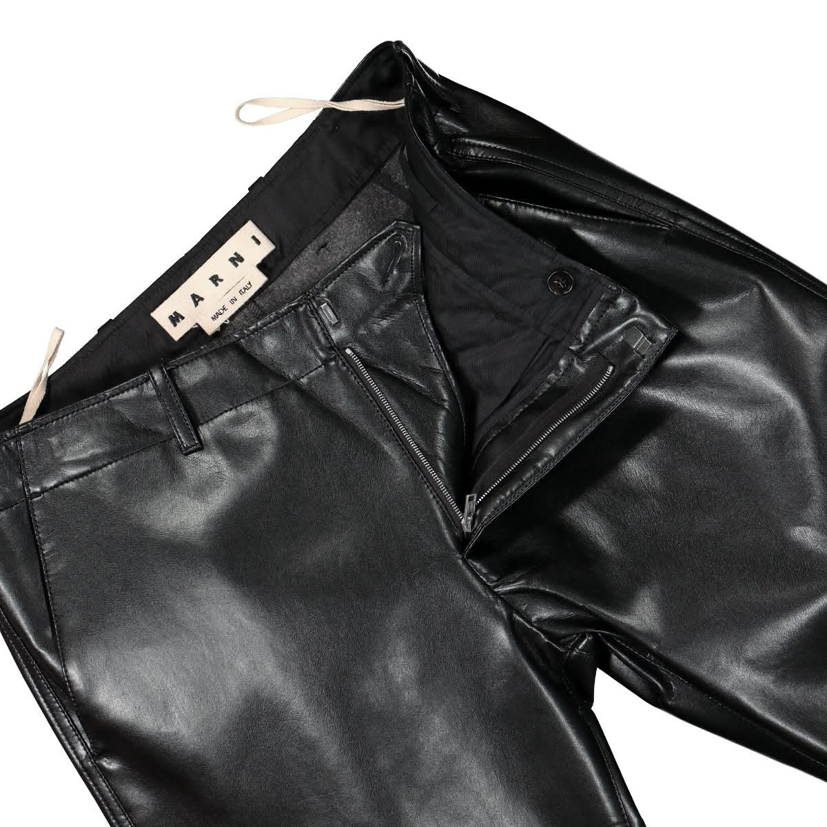 Marni Trousers Black Detail view 4 | Gate
