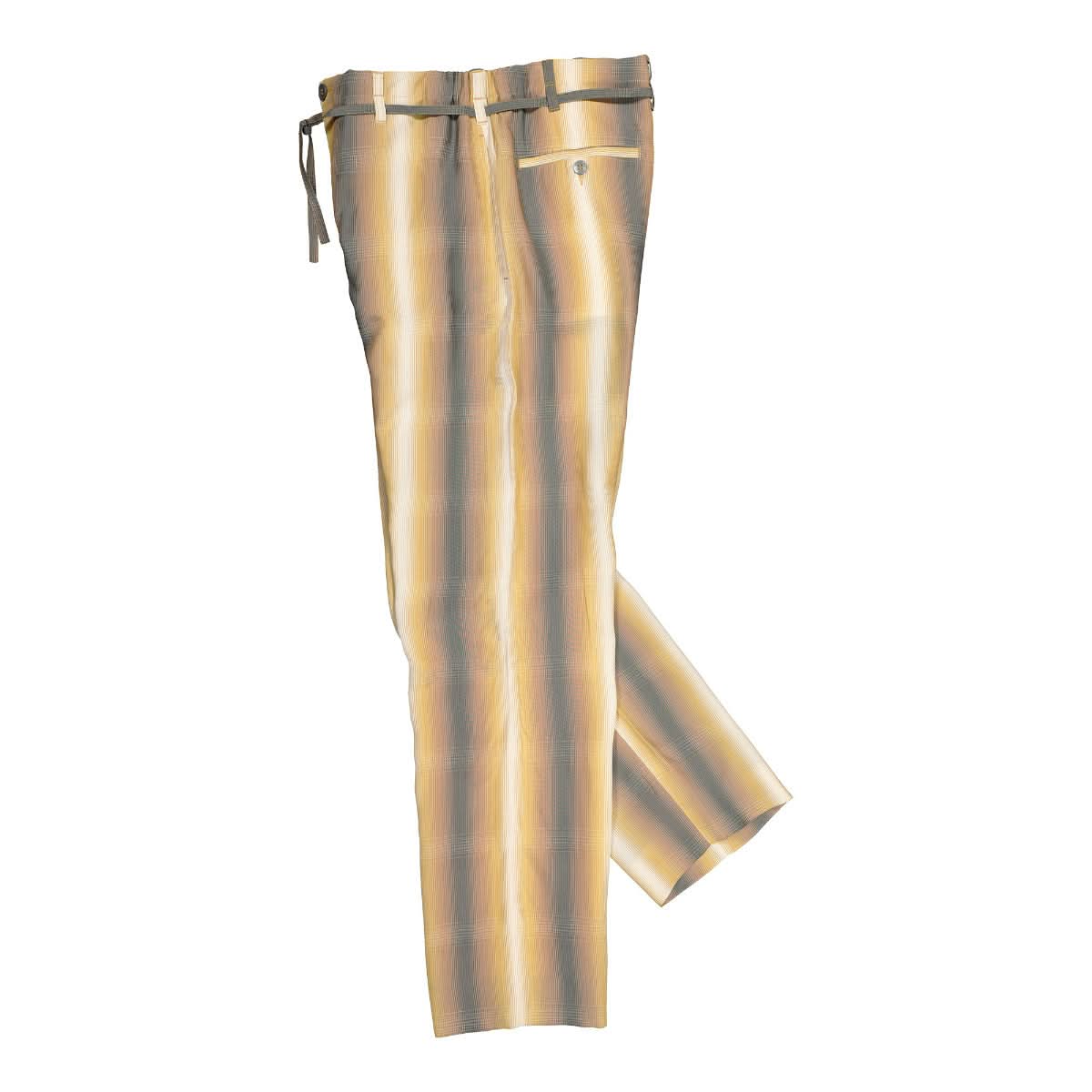 Marni Trousers Brown,Beige Detail view 3 | Gate