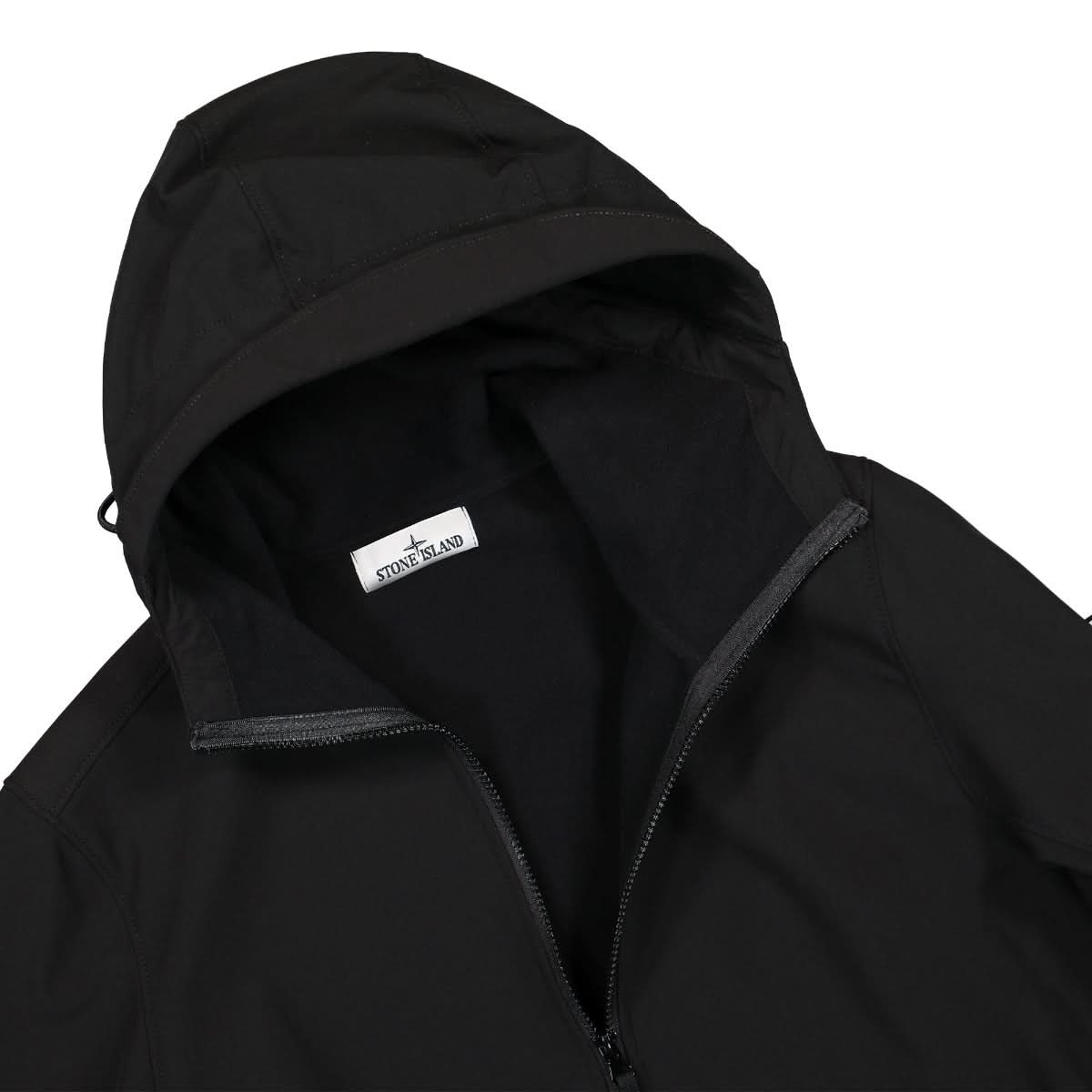 Stone Island Light Outerwear Black Detail view 3 | Gate
