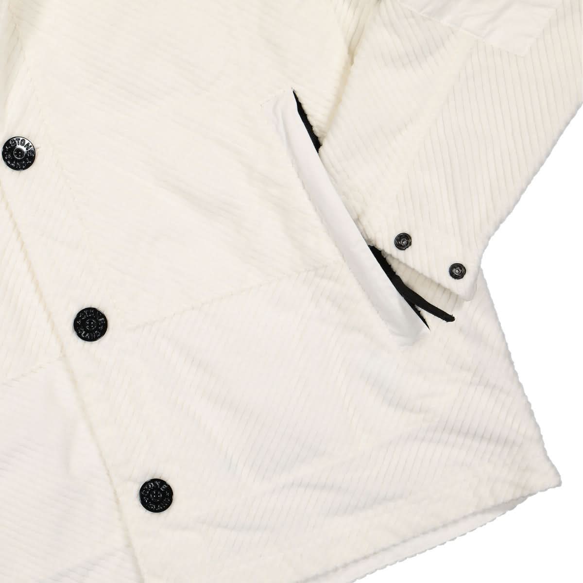 Stone Island Light Outerwear White Detail view 4 | Gate
