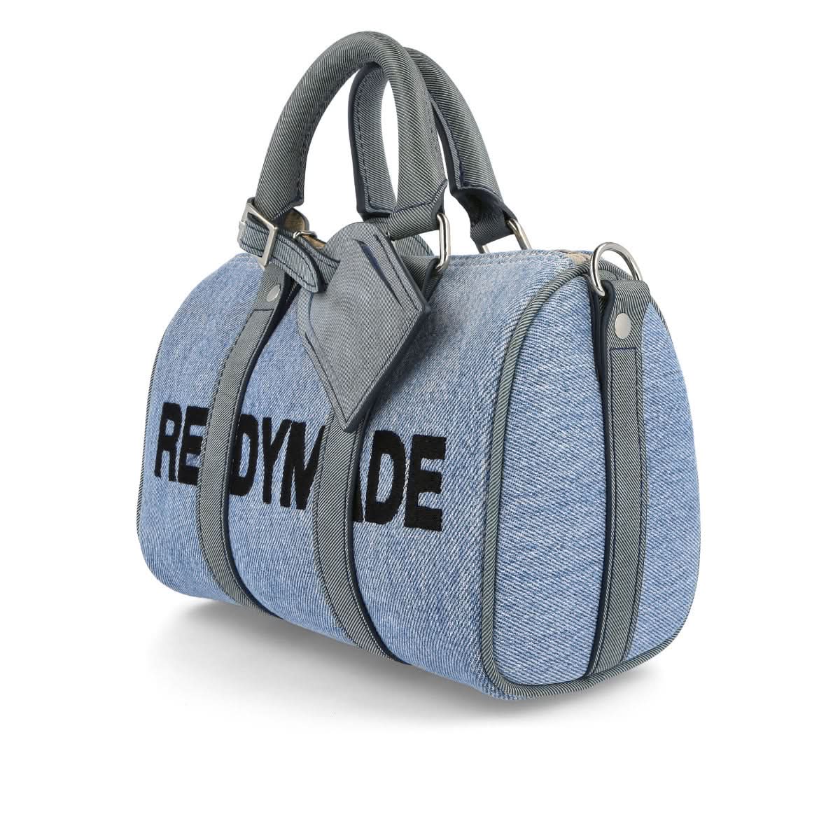 READYMADE Denim Overnight Bag Nano Blue Detail view 2 | Gate