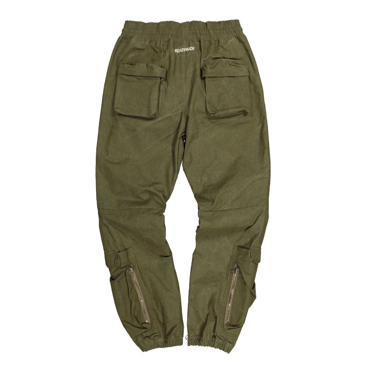 READYMADE Cargo Pants Olive Detail view 2 | Gate