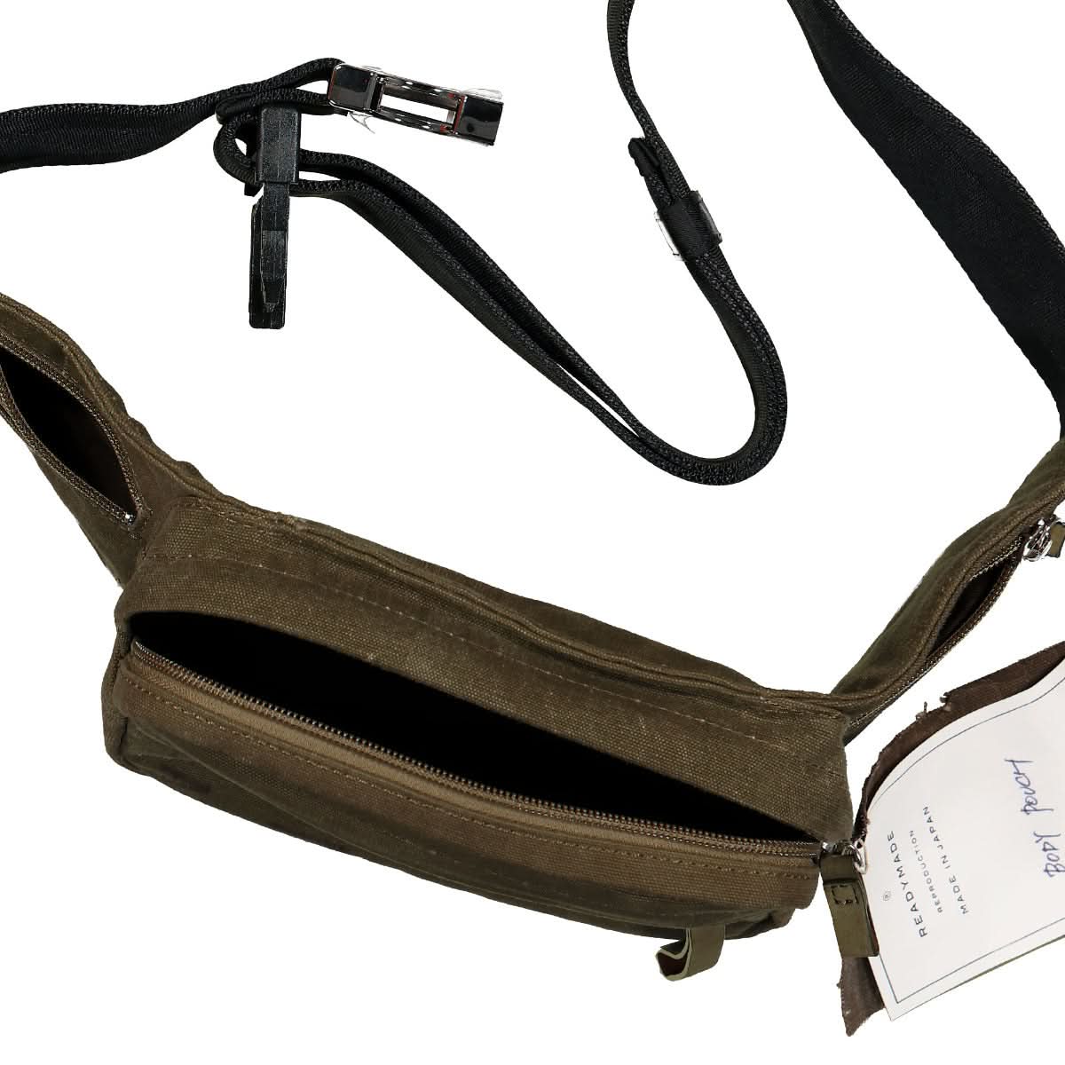 READYMADE Body Pouch Olive Detail view 3 | Gate
