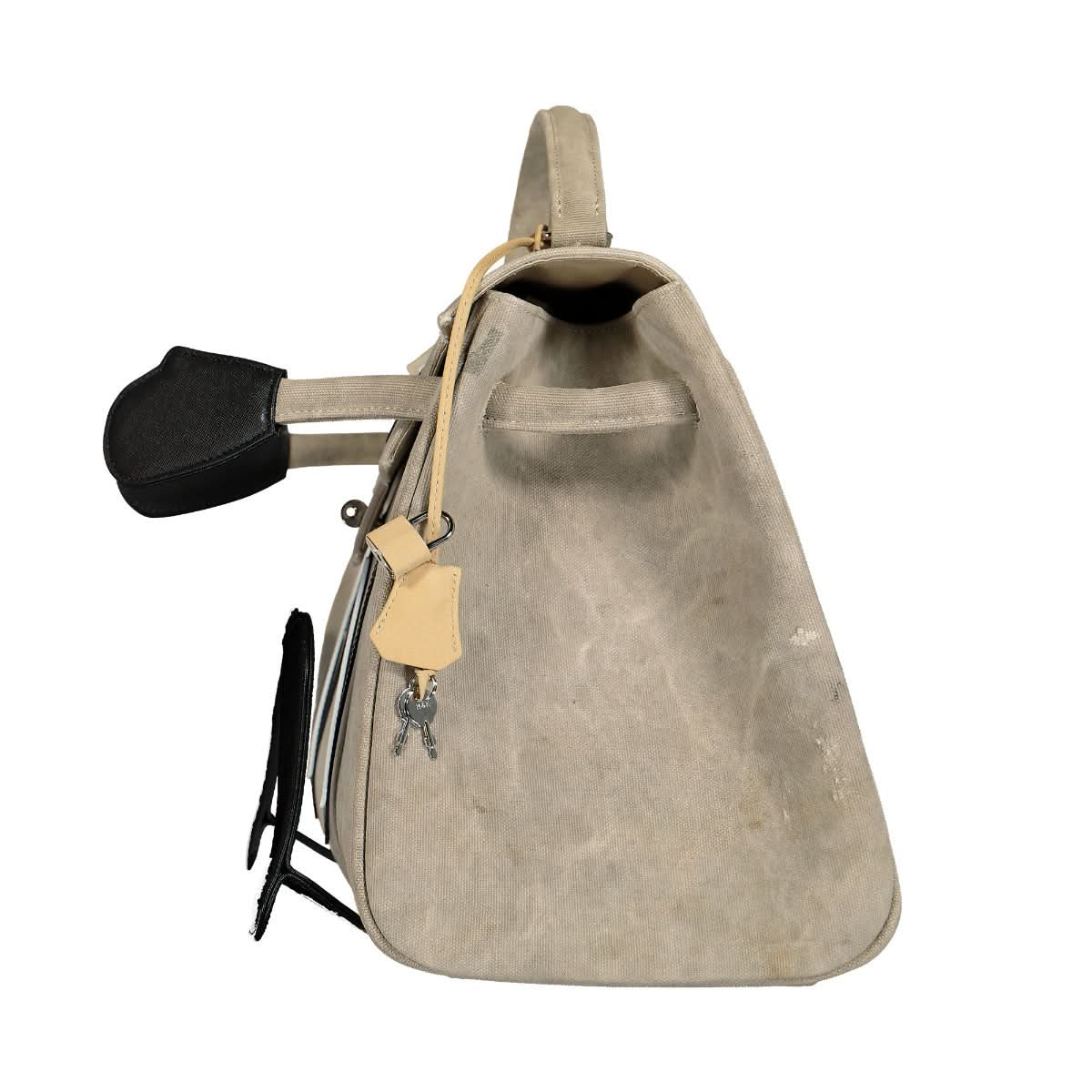 READYMADE Dr. Woo Doll Bag Grey,White Detail view 3 | Gate