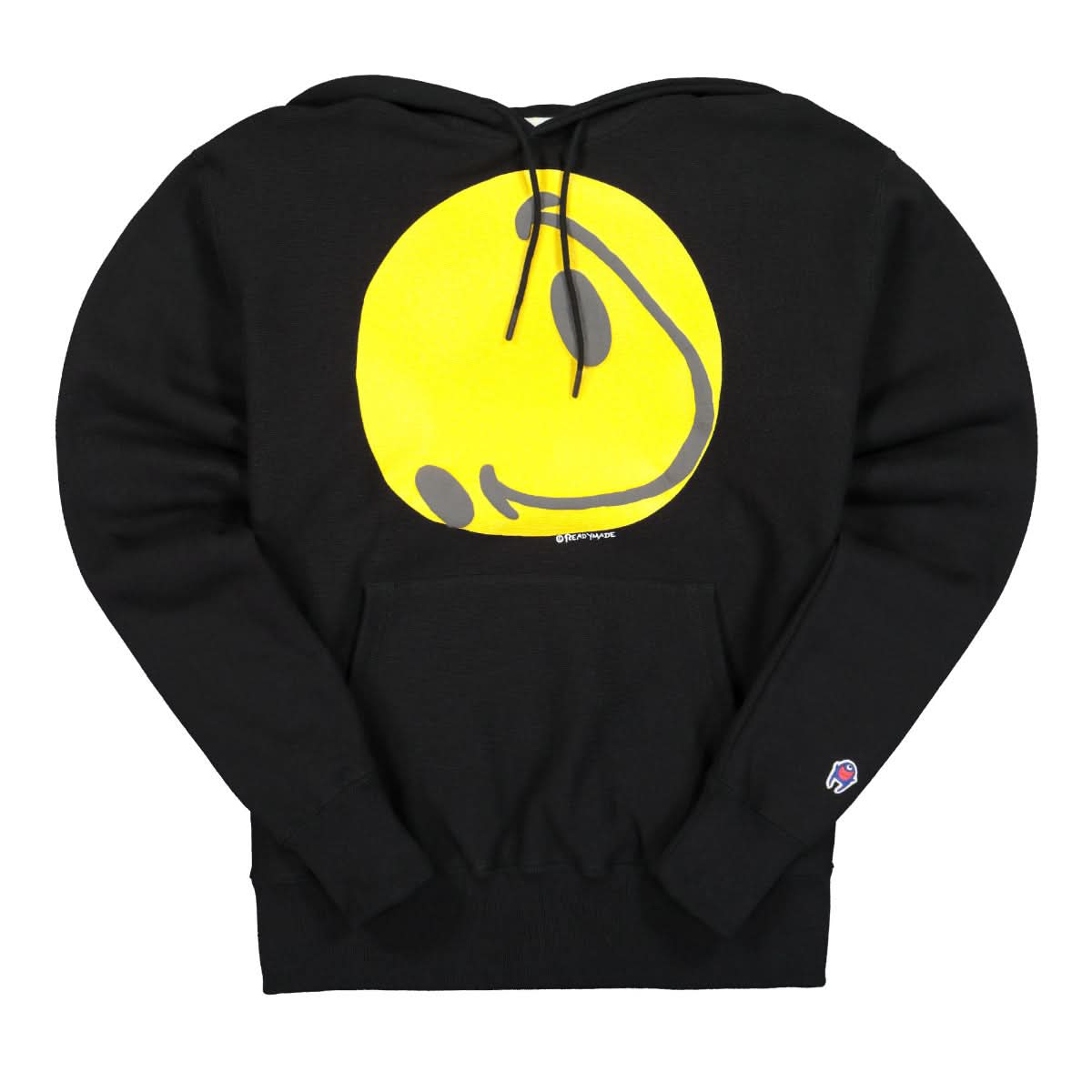 READYMADE Collapsed Face Hoodie Black Detail view 1 | Gate