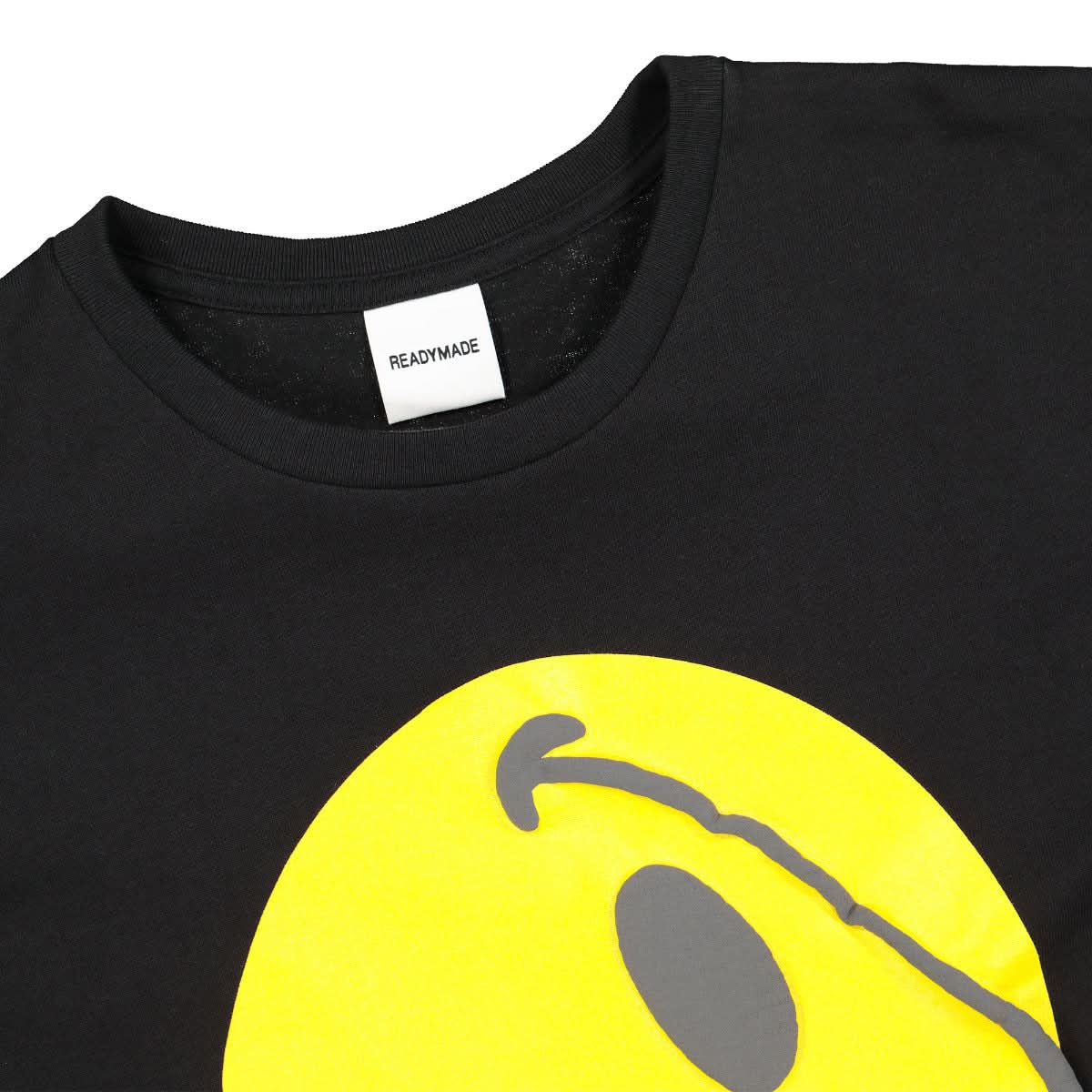 READYMADE Collapsed Face Tee Black Detail view 3 | Gate
