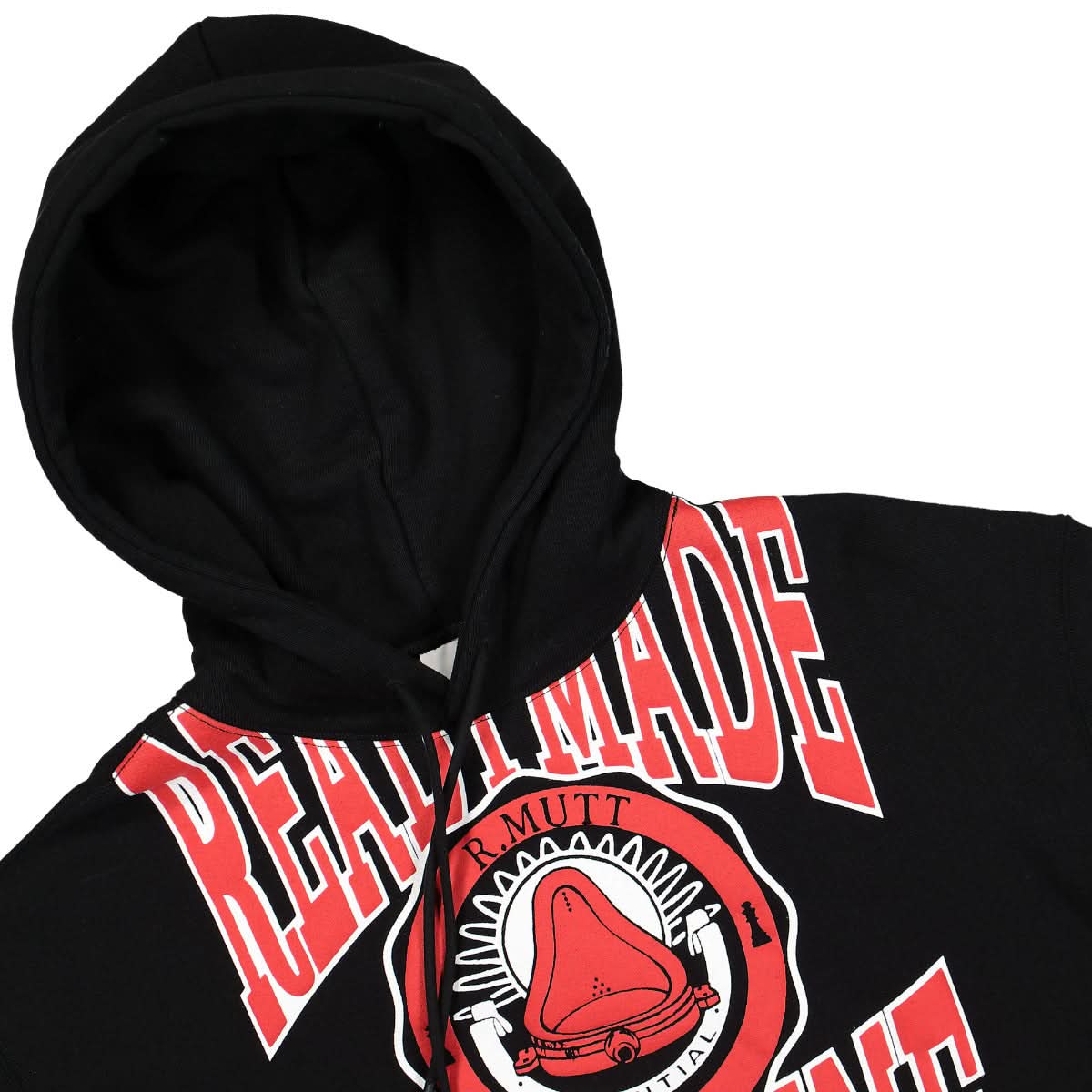 READYMADE Fountain Logo Hoodie Black Detail view 3 | Gate