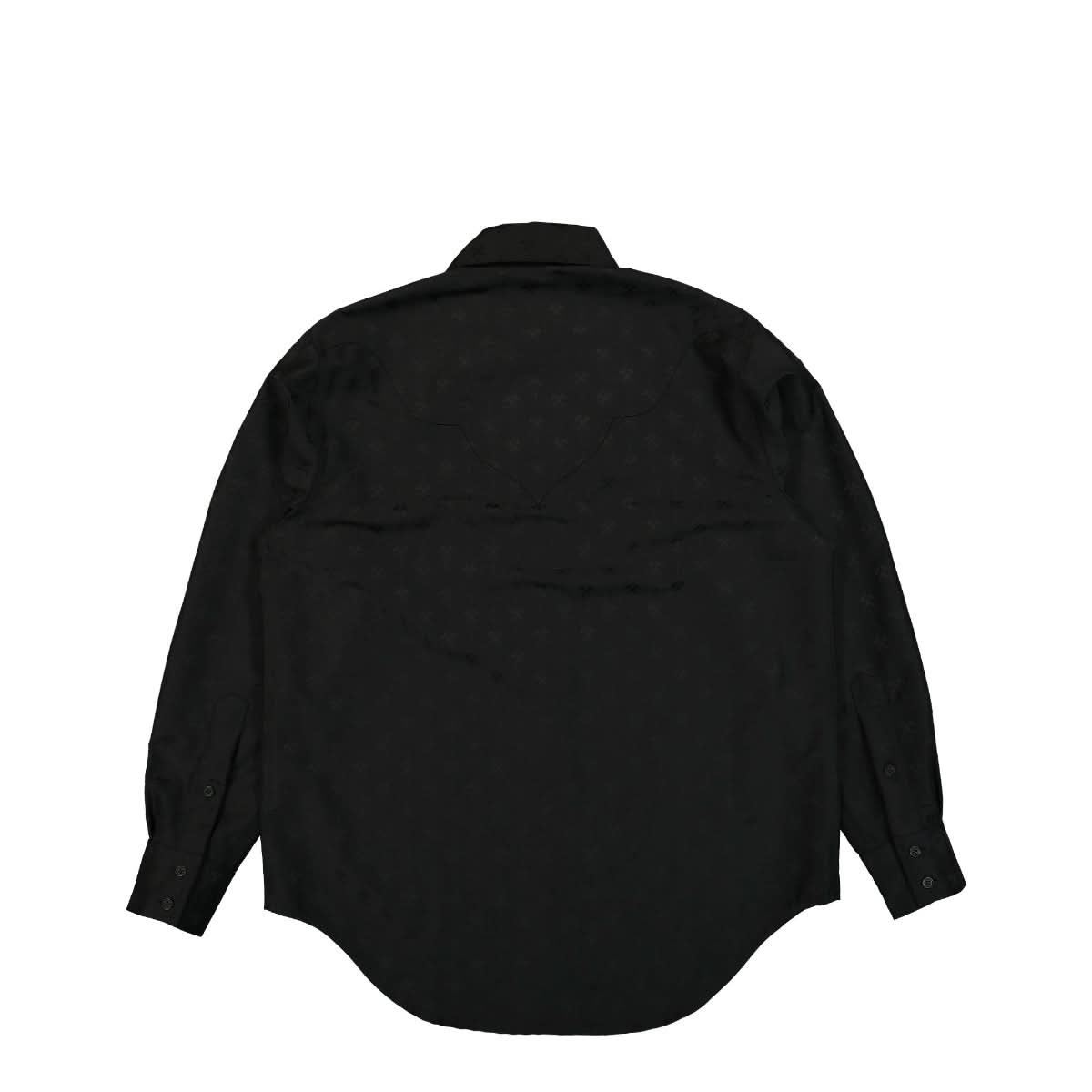 GmbH Shirt W Jacquard Logo Black Detail view 1 | Gate