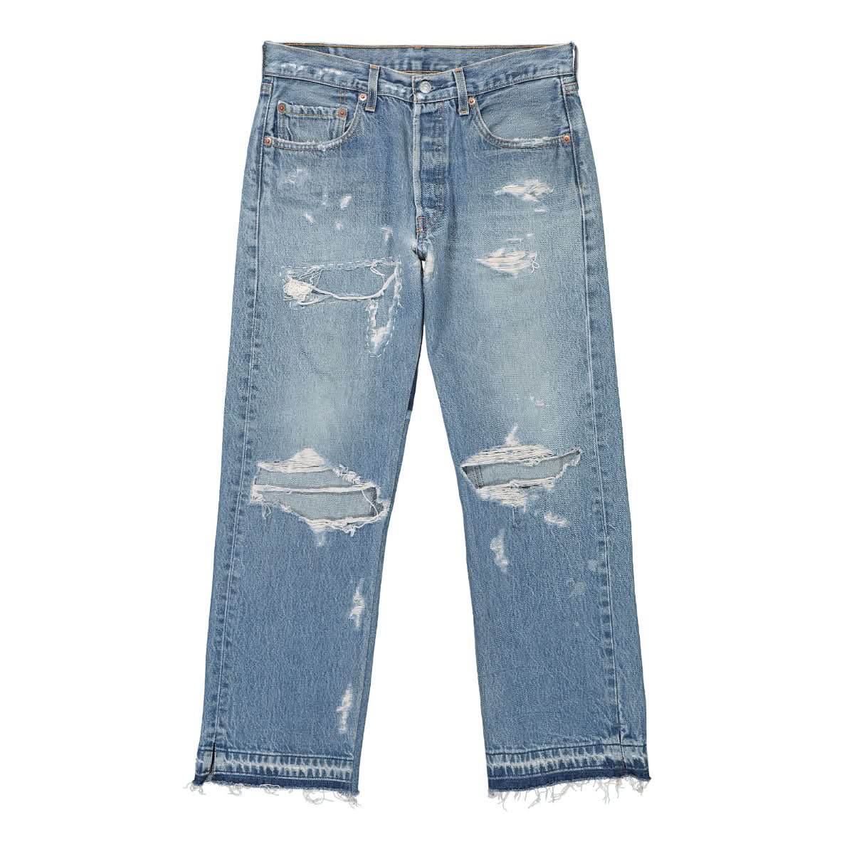 READYMADE Pants Blue Detail view 5 | Gate
