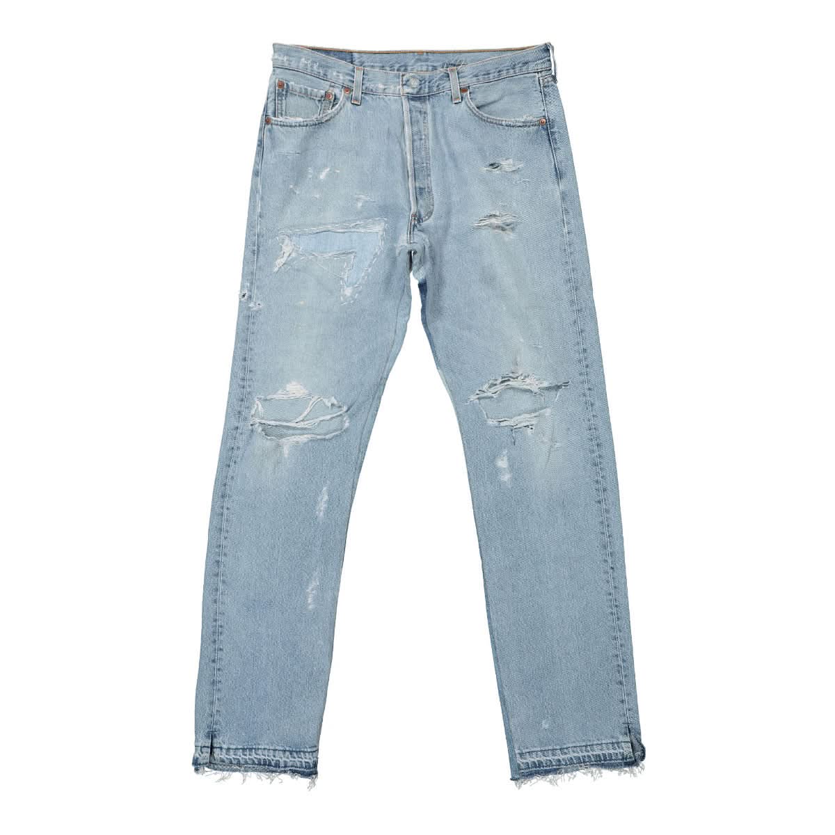 READYMADE Pants Blue Detail view 1 | Gate