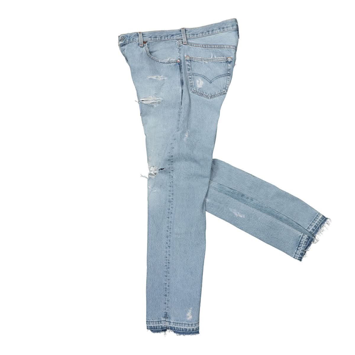 READYMADE Pants Blue Detail view 3 | Gate