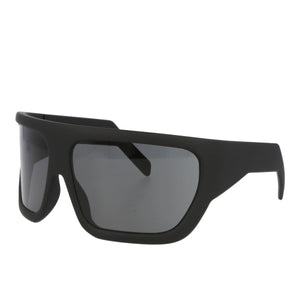 Rick Owens Davis Sunglasses Black Detail view 1 | Gate