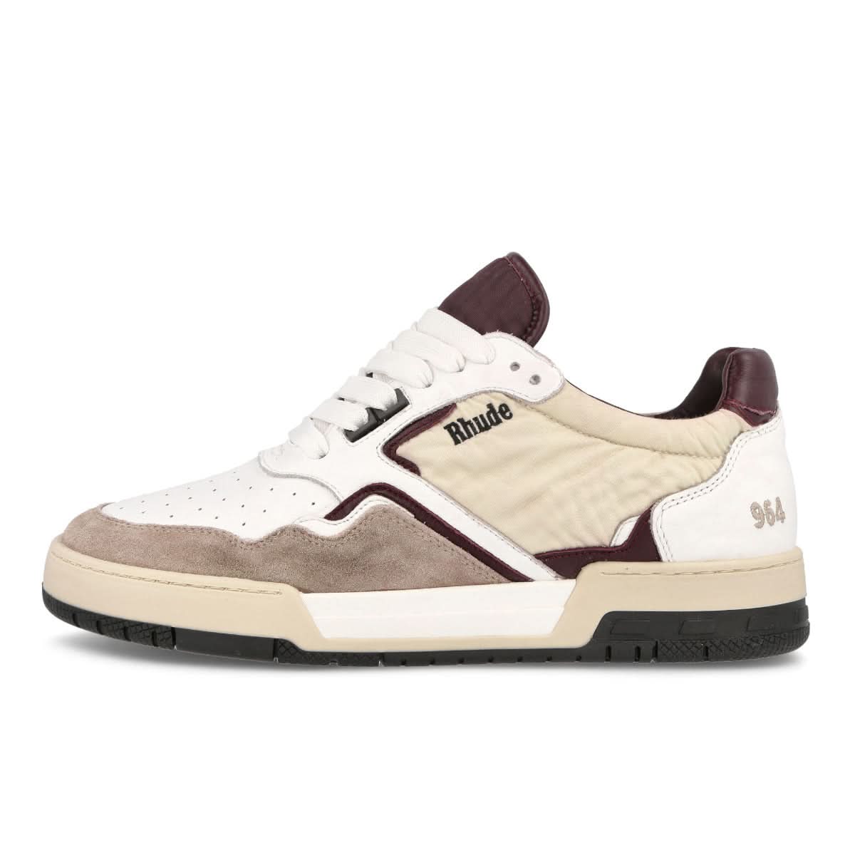 Rhude Racing Sneaker White,Multicolor Sneaker Detail view 1 | Gate