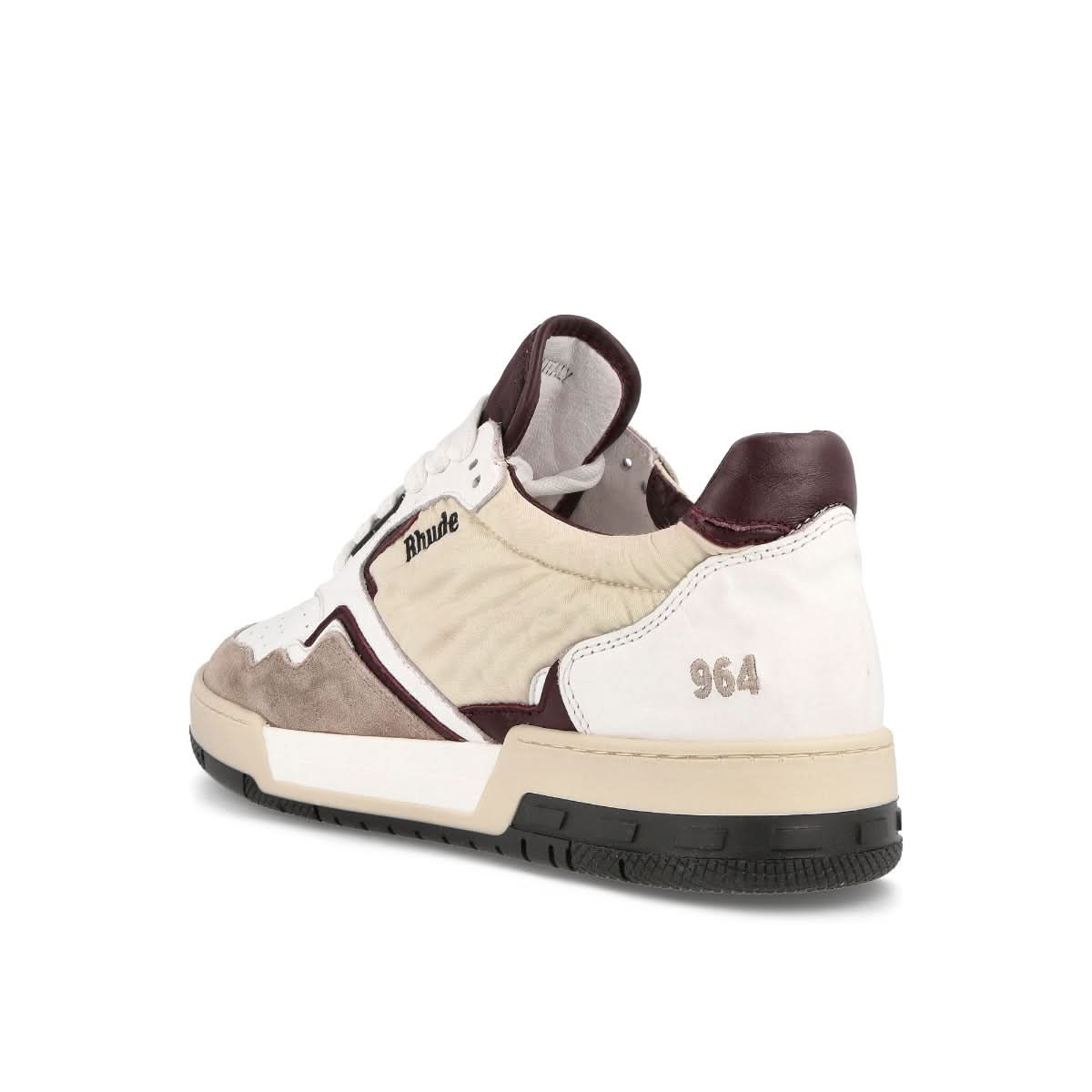 Rhude Racing Sneaker White,Multicolor Sneaker Detail view 3 | Gate