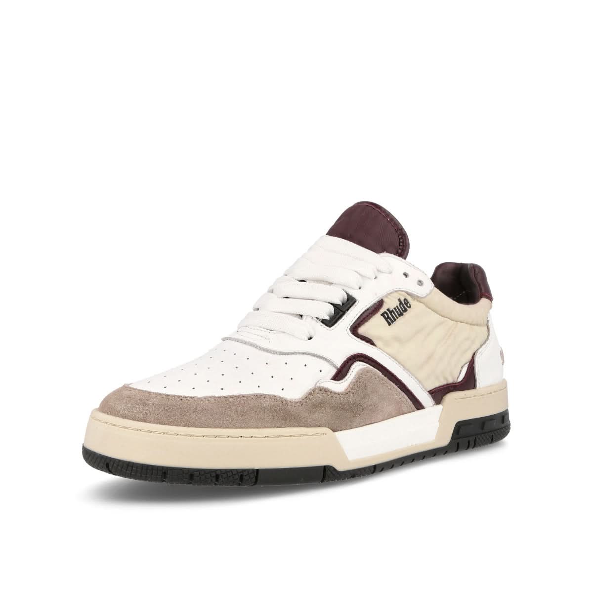 Rhude Racing Sneaker White,Multicolor Sneaker Detail view 4 | Gate