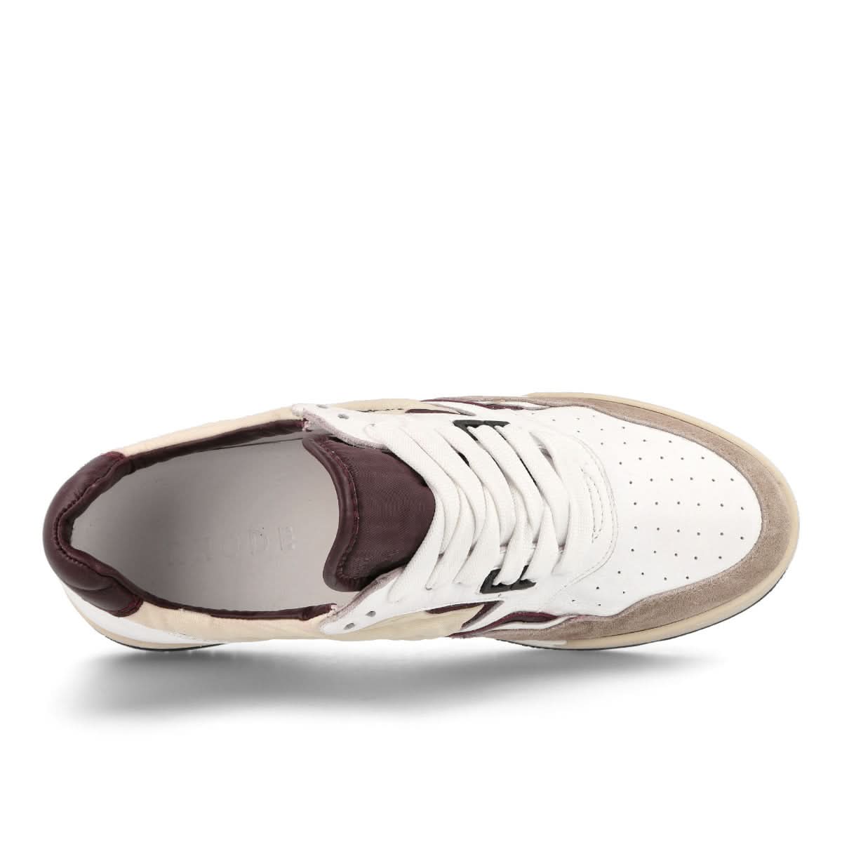 Rhude Racing Sneaker White,Multicolor Sneaker Detail view 5 | Gate