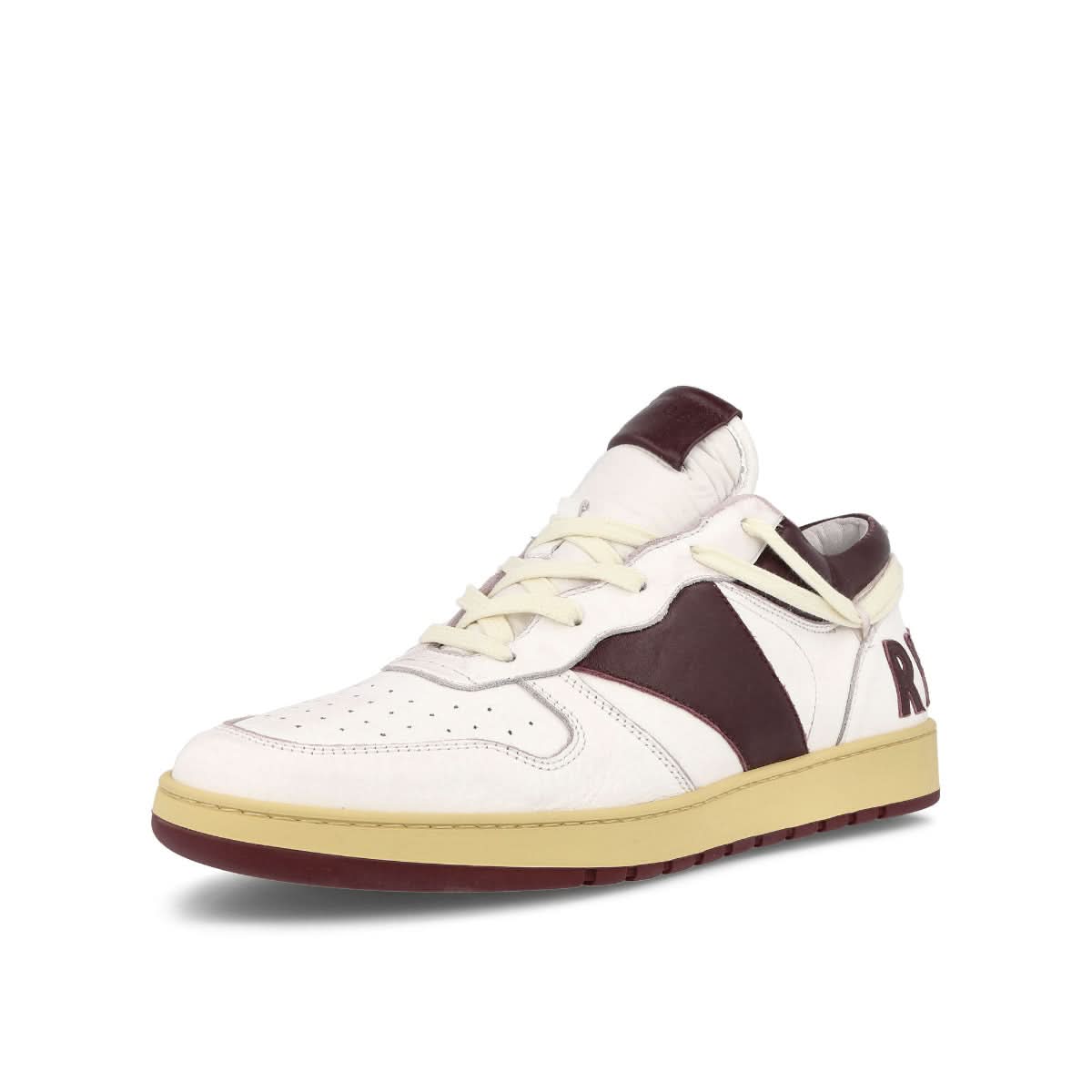 Rhude Rhecess Low White,Red Sneaker Detail view 4 | Gate