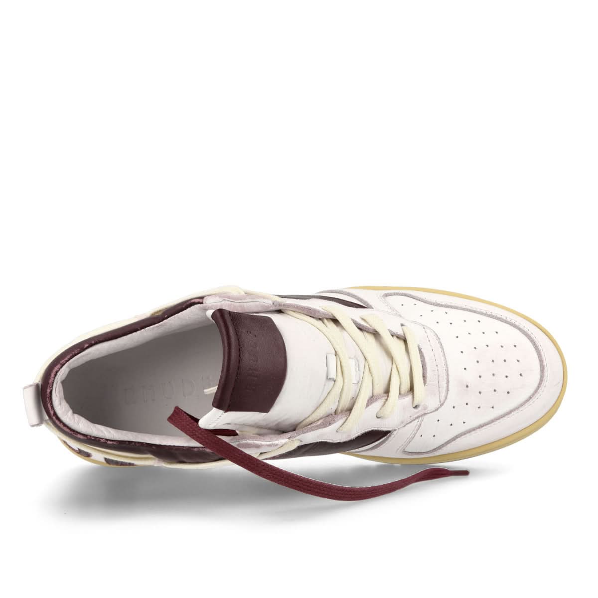 Rhude Rhecess Low White,Red Sneaker Detail view 5 | Gate