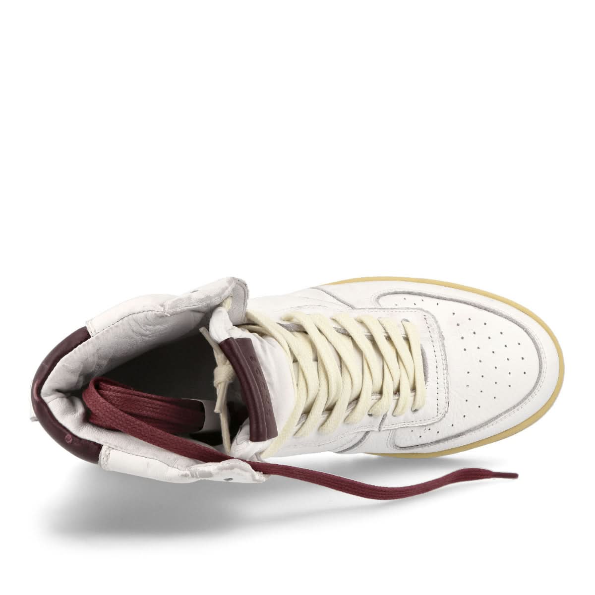 Rhude Rhecess Sky High White,Red Sneaker Detail view 5 | Gate
