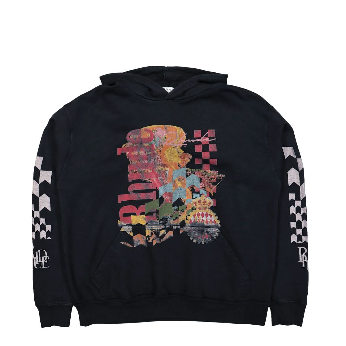 Rhude Joyride Hoodie Black Detail view 1 | Gate