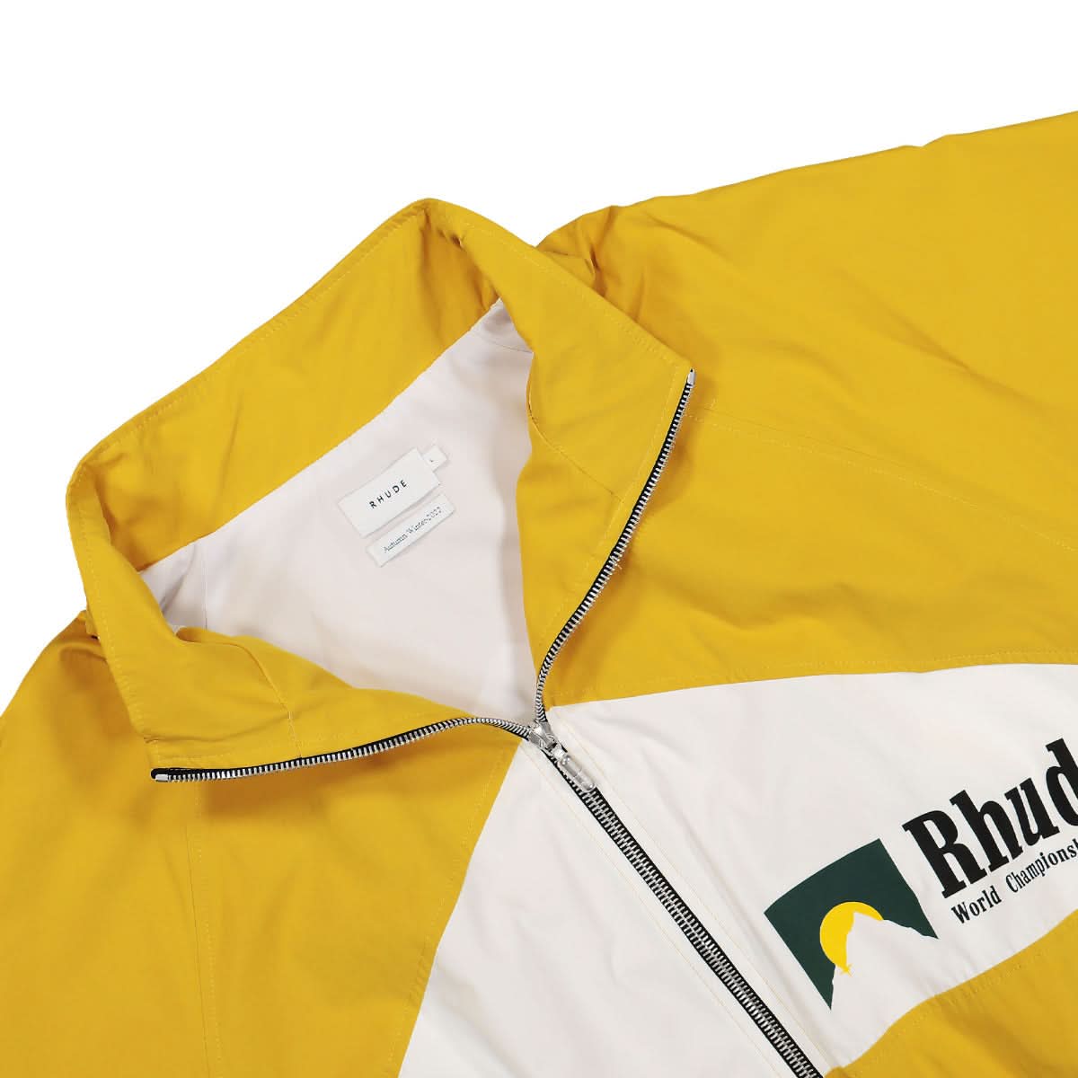 Rhude Flight Jacket White,Yellow Detail view 3 | Gate