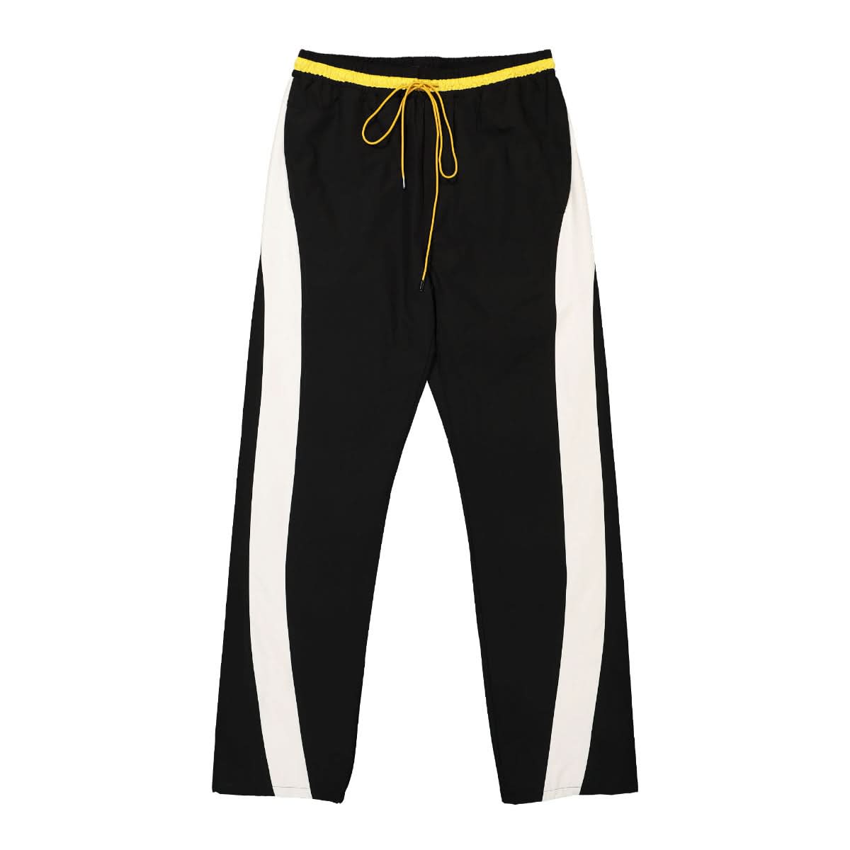 Rhude Curve Panel Track Pant Black,Beige,Yellow Detail view 1 | Gate