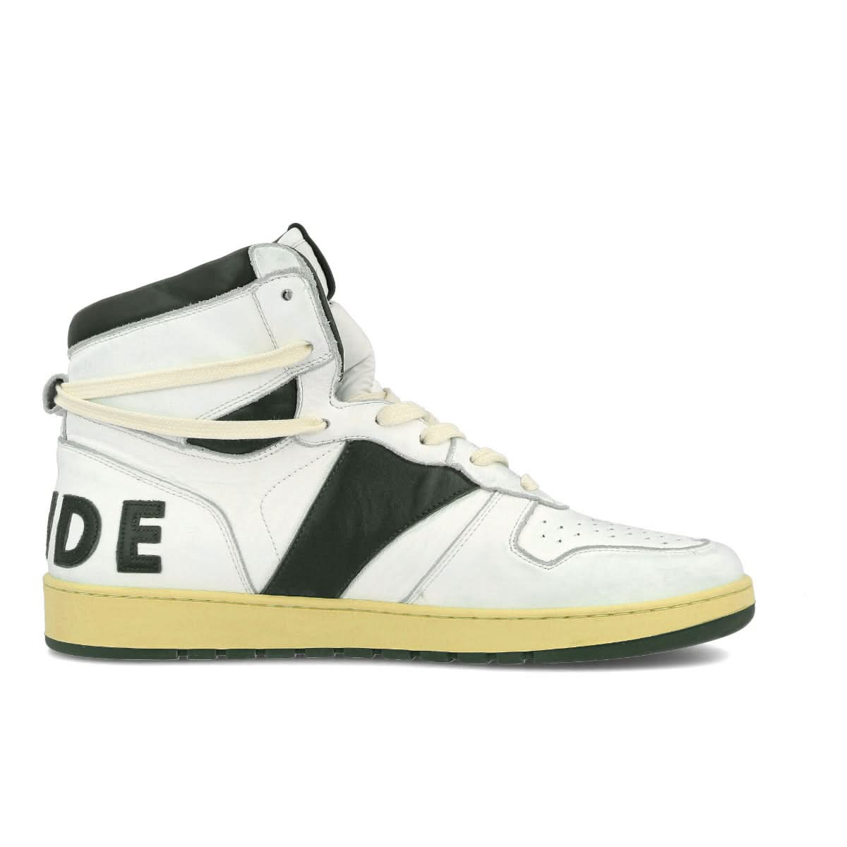 Rhude Rhecess High White Sneaker Detail view 1 | Gate
