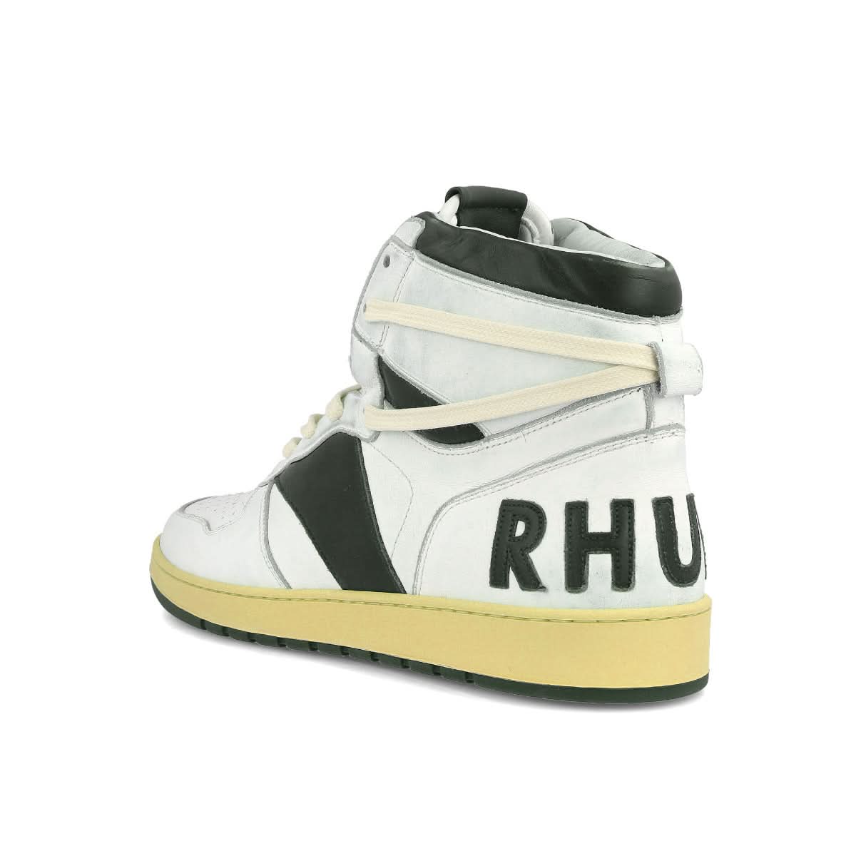 Rhude Rhecess High White Sneaker Detail view 3 | Gate