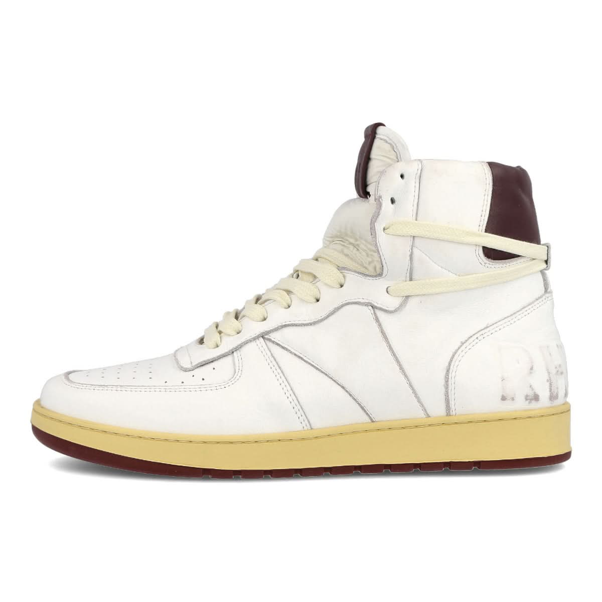 Rhude Rhecess Sky High White Sneaker Detail view 1 | Gate