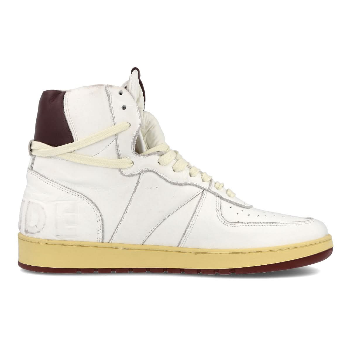 Rhude Rhecess Sky High White Sneaker Detail view 1 | Gate