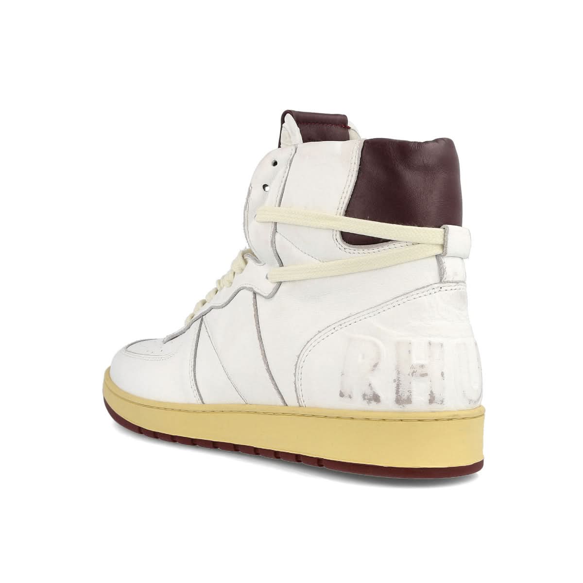 Rhude Rhecess Sky High White Sneaker Detail view 3 | Gate